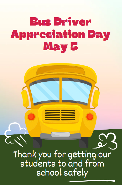 bus driver appreciation