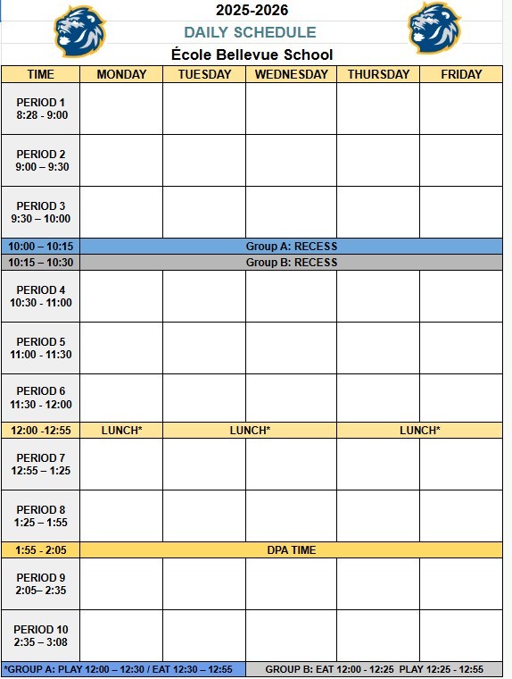 timetable
