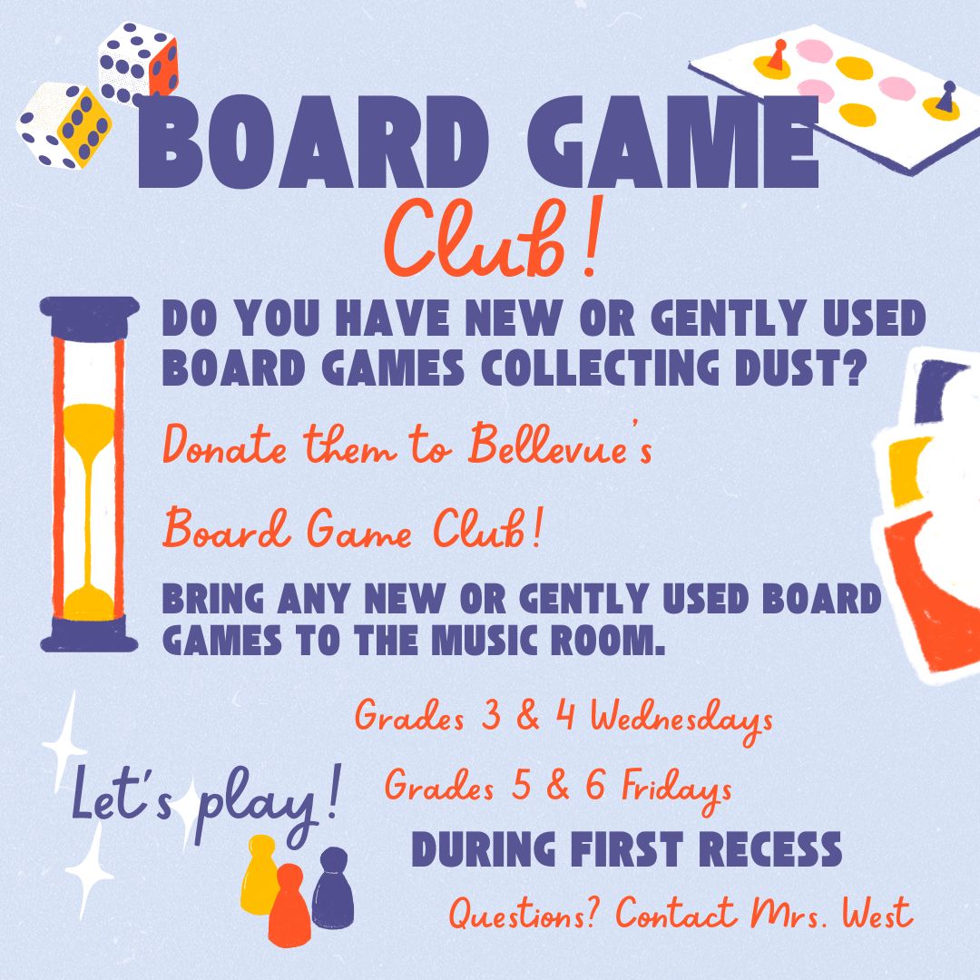 Board Game Club Poster